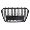 Audi A5 S5 2013-2016 Black Honeycomb Mesh Front Bumper Grille