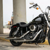 Harley Dyna Fat Bob Street Bob Black Gel Seat (2006-2017)
