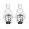 Universal 2 x 8AN Male Flare Bulkhead to 3/8" Hose Barb Fuel Tank Fittings