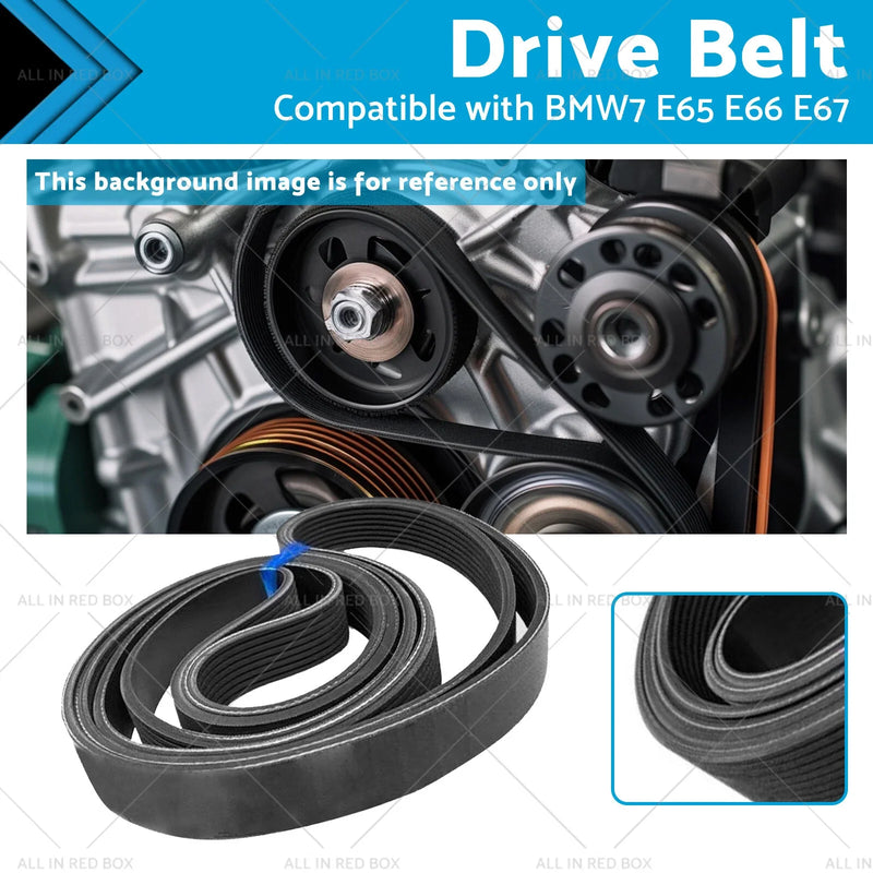 BMW 5 Series E60 E61, 7 Series E65 E66 E67 Drive Belt (2001-2010)
