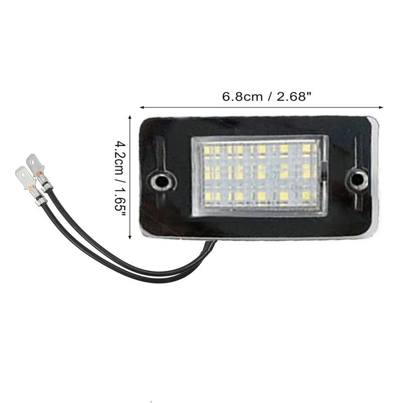 Land Rover Discovery LED White License Plate Lights (1995-2004)