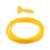 5M Yellow Car Interior Door Panel Edge Gap Trim Strip PVC