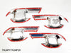 Isuzu D-Max Ute Chrome Door Handle Cover Insert Bowl Trim (2020-2021)