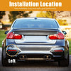 BMW X1 Rear Bumper Reflector Strip Cover Left (2013-2015)