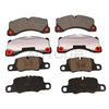 Front & Rear Brake Pad Set 4-Wheel Fits Porsche Panamera (2010-2020)