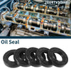 Oil Seal Rotary Shaft Seal 26x47x10mm NBR Black 5 pcs
