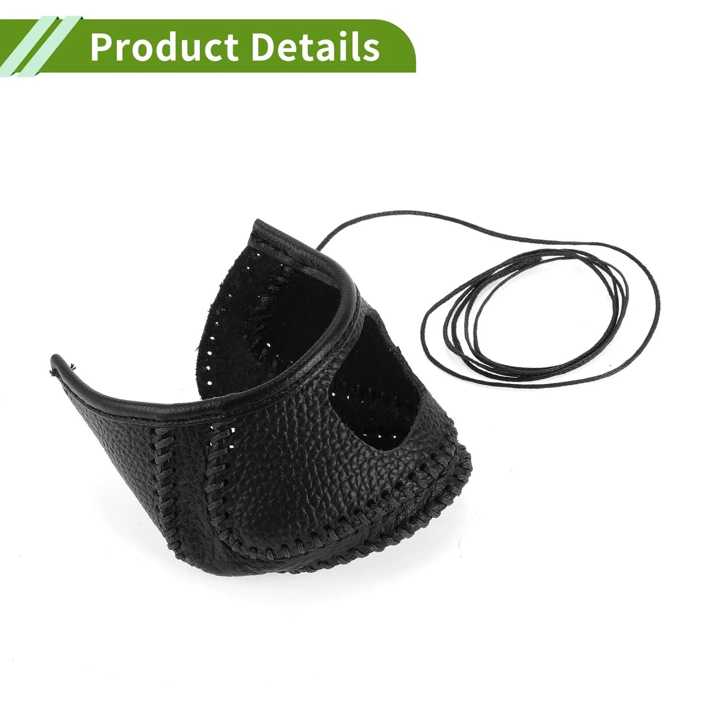 Gear Shift Knob Cover for Toyota CH-R 2018-2022 Pebbled Black Faux Leather