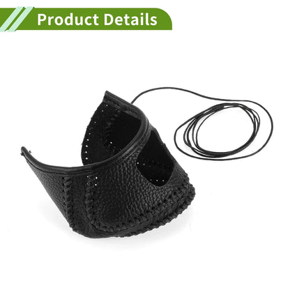 Gear Shift Knob Cover for Toyota CH-R 2018-2022 Pebbled Black Faux Leather