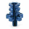 Motorcycle Dirt Bike Blue CNC M8 Clutch Brake Cable Adjuster Screw