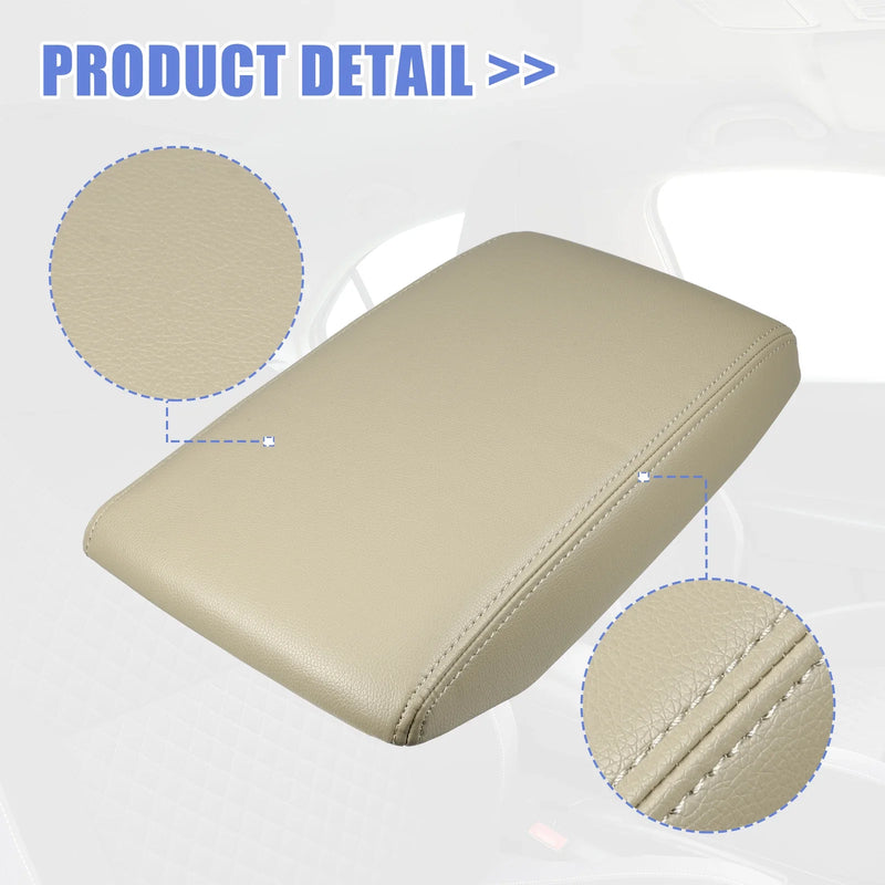Toyota Highlander (2001-2023) Beige Center Console Lid Armrest Cover