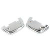 Harley Touring Road Glide Chrome Passenger Footboard Covers (2014-2023)