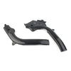KTM SX SXF EXC 125 250 350 450 Black Plastic Frame Guards (2016-2018)
