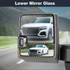 Chevy Silverado & GMC Sierra Left Side Heated Rearview Lower Mirror Glass