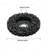 Angle Grinder 100mm 5 x Rust Removal Poly Strip Disc Wheel