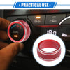 Toyota Camry 2 x Car AC Climate Control Knob Rings (2021–2023)