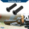 Motorcycle 7/8" 22mm Hand Grips Rubber Black