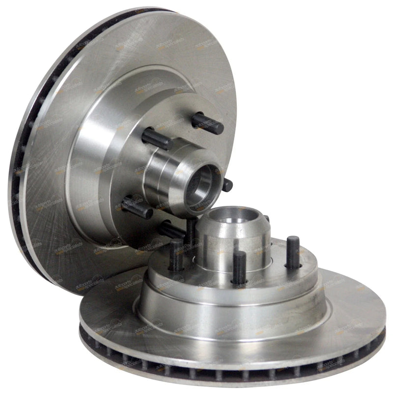 Ford Fairlane 2x Front Disc Brake Rotors ABS (1991-1995)