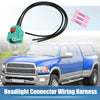 Chrysler Jeep Headlight Parking Light Connector Wiring (2007-2017)