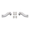 Harley Touring (1993-2025) Black / Chrome Rear Passenger Foot Peg Mounts