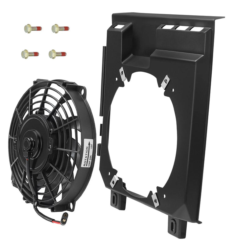 Polaris Sportsman 400 500 Radiator Cooling Fan W/ Shroud (2000–2004)