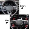 Hyundai Genesis Steering Wheel Paddle Shifter Extensions (2015-2016)