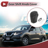 Nissan Rogue Sport (2017-2022) Black Grey Car Gear Shift Knob Cover