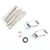 Harley Sportster 39mm 49mm Chrome Front Turn Signal Relocation Kit