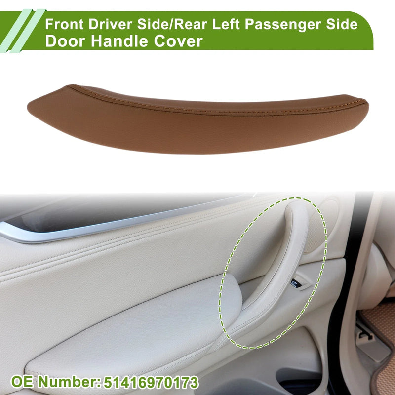 BMW X5 Light Brown Door Panel Handle Pull Trim Cover (2008-2013)