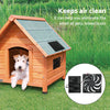 Greenhouse, Pet, Dog, Chicken House 3W Solar Panel Fan