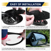 Toyota RAV4 Heated Left Side Mirror Glass w/ Backing Plate (2001-2023)