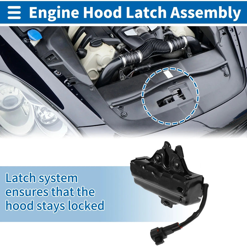 Toyota Land Cruiser Hood Latch Assembly (2016–2020)