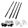 Toyota Land Cruiser FZJ74 LJ72 RJ73 PZJ75 Front Door Glass Weatherstrip w/Vent
