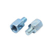 Motorcycle 2 x 8mm–10mm Metal Rearview Mirror Screw Bolt Adapter