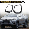 Toyota Tacoma Set Carbon Fiber Fog Light Grill Cover Trims (2016–2023)