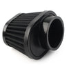 Universal Motorcycle Black 51mm 2 Inch Air Intake Filter Cleaner Pod