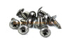 Honda 10x Stainless Fairing Self Tapper Tapping Screws 5mm x 12mm