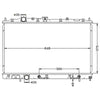 Mitsubishi Mirage CE Aluminium Alloy Radiator (1996-2003)