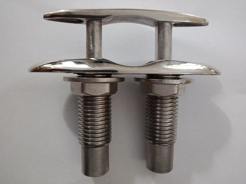Various Boats & Jet Skis Flush Pull Up Cleat 316 Stainless 140mm