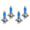 Universal Fit 4 x H7 55W Super White Headlight Bulbs (Various Years)