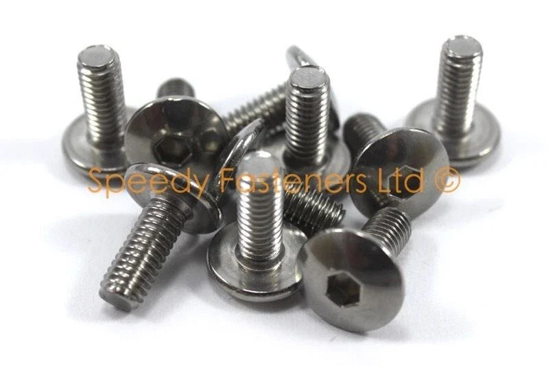 Suzuki GSX-R 10x Stainless Motorcycle Fairing Bolts m6 x 16mm
