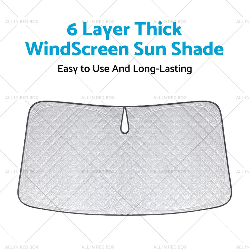 Tesla Model Y (2020-2024) UV Protection 6 Layer WindScreen Sun Shade