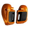 Harley Touring (2014-2023) Amber Whiskey Lower Vented Fairings Speaker Pods