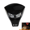 Honda Motorcycle Universal Skull Mask Alien Headlight Assembly (All Years)