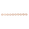 10 x M12 Universal Copper Oil Drain Plug Gasket Seal Ring