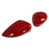Ford Fiesta Red LH+RH Door Side Rearview Mirror Cover Caps (2011-2017)