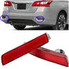 Nissan Sentra Rear Bumper Reflector Lamp Light  Red Lens (2013-2018)