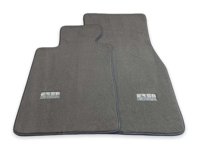 BMW 5 Series E60 E61 Premium Gray Floor Mats (2006-2010)