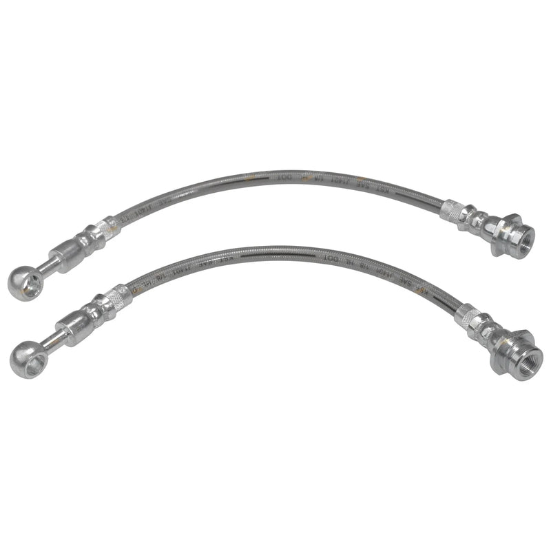 Nissan Patrol GQ Y60 Braided Brake Lines Left & Right (1988 - 1997)