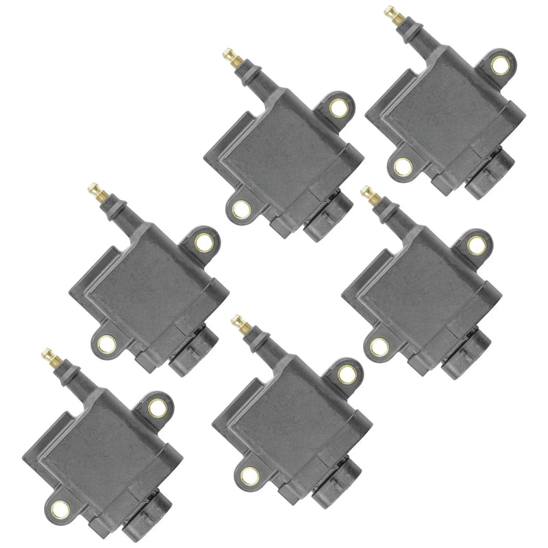Mercury Outboard V-135 / V-150 / V-175 / V-200 EFI 2.5L 6-Pack Ignition Coils