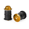 Motorcycle Scooter Quad 10 x Fairing Bolts Rubber Plugs Gold M5